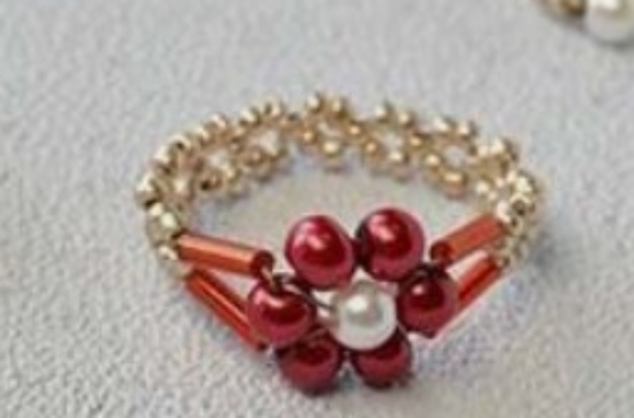 Beaded rings - Picture 2 of 3